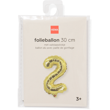 HEMA Folieballon Goud 2