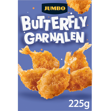 Jumbo Butterfly Garnalen Snacks 225 g