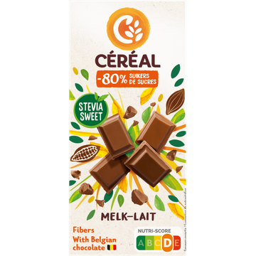 Céréal Stevia Sweet Melk Chocolade 85 g