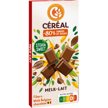 Céréal Stevia Sweet Melk Chocolade 85 g