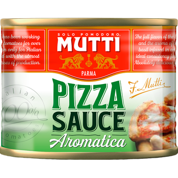 Mutti Pizzasaus Aromatizzata 210g