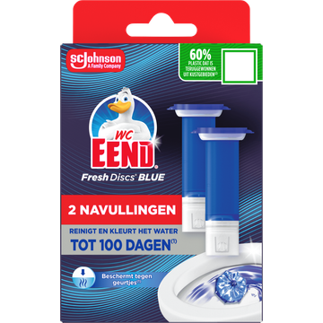 WC Eend Fresh Discs Blue 2 x 36 ml