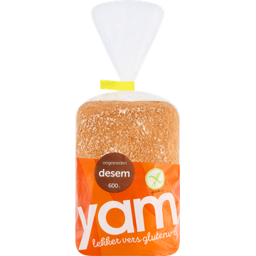 Yam - Desem Brood Glutenvrij 600g