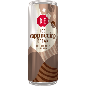 DOUWE EGBERTS KOFFIE KLAAR OM TE DRINKEN ICE CAPPUCCINO 250ML