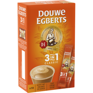Douwe Egberts 3 in 1 Classic 10 x 12 g