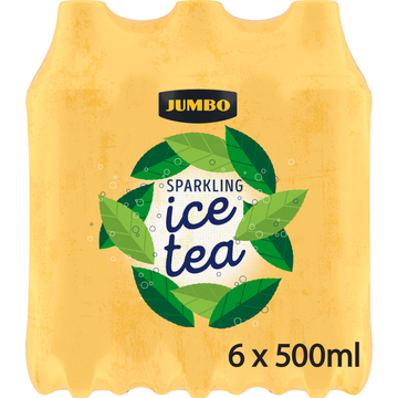 Jumbo Sparkling Ice Tea 6 x 500ML