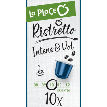 La Place Ristretto Nespresso Koffiecups 10 Stuks