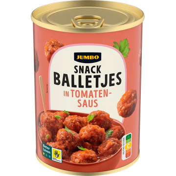 Jumbo Snackballetjes in Tomatensaus 420 g