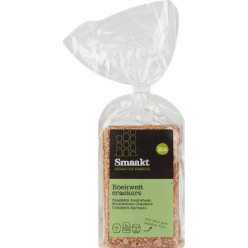 Smaakt Bio Boekweit Crackers 200 g