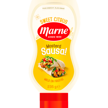Marne Mosterd Sausa! Sweet Citrus 235 g