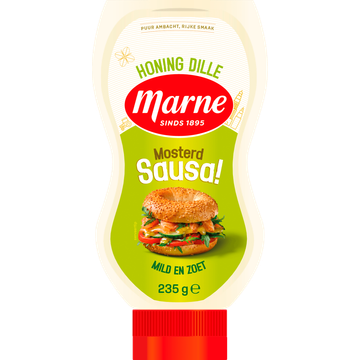 Marne Mosterd Sausa! Honing Dille 235 g