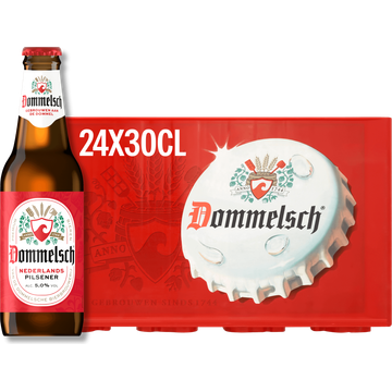 Dommelsch - Pils - Krat - 24 x 300ML