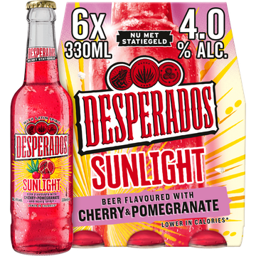 Desperados Sunlight Cherry & Pommegranate 6x330ML