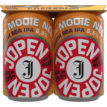 Jopen Mooie Nel IPA Bier Blikken 4 x 330 ml