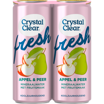 Crystal Clear Appel-Peer 4x250ML