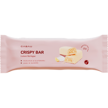 Cabau Lifestyle Crispy Bars Lemon Meringue 1 Stuk