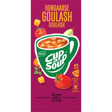 Knorr Cup-a-Soup Hongaarse Goulash 21 x 175ml