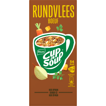 Knorr Cup-a-Soup Rundvlees 21 x 175ml