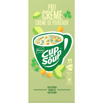 Knorr Cup-a-Soup Prei Crème 21 x 175ml