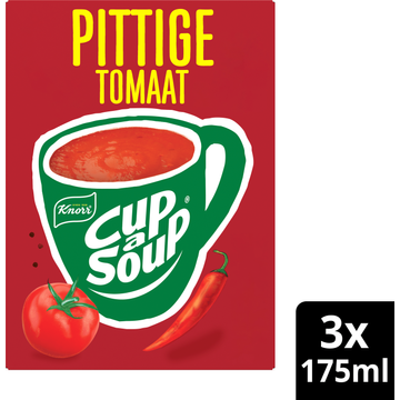 Knorr Pittige Tomaat Cup-a-Soup 3 x 175 ml