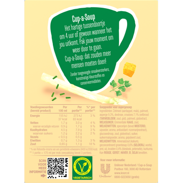 Knorr Asperge Cup-a-Soup 3 x 175 ml