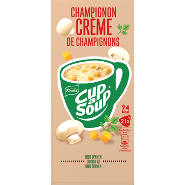 Knorr Cup-a-Soup Champignon Crème 21 x 17 g