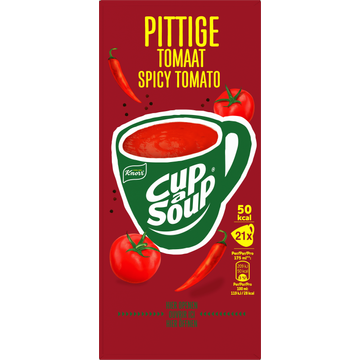 Knorr Cup-a-Soup Pittige Tomaat 21 x 175ml