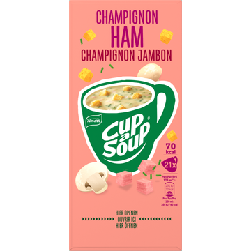 Knorr Cup-a-Soup Champignon Ham 21 x 175ml