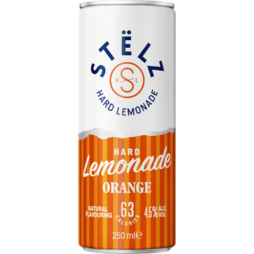 STËLZ Hard Lemonade Orange 250ML