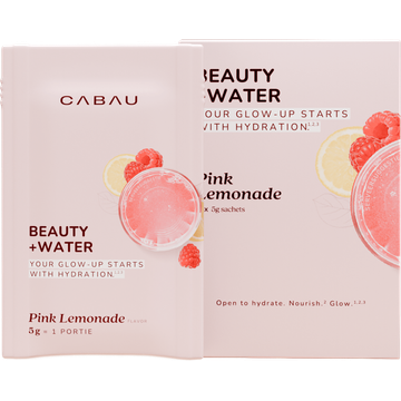 Cabau Lifestyle Beauty Water Pink Lemonade 14 Stuks