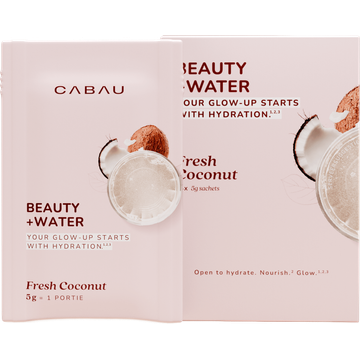 Cabau Lifestyle Beauty Water Pink Kokos 14 Stuks
