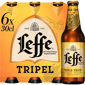 Leffe Triple Belgisch Abdijbier Flessen 6 x 30 cl