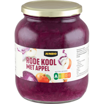 Jumbo Rode Kool met Appel 680 g