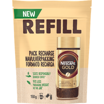 Nescafé Gold Navulverpakking 150 g