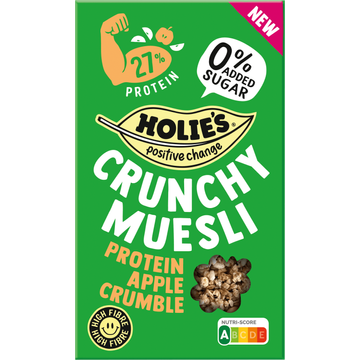 Holie's Crunchy Muesli Protein Apple Crumble 400 g