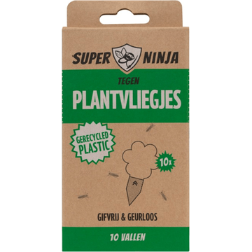 Super Ninja Plantvliegjesvallen 10 Stuks