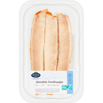 Bond Seafood Gerookte Forelhaasjes ca. 150 g
