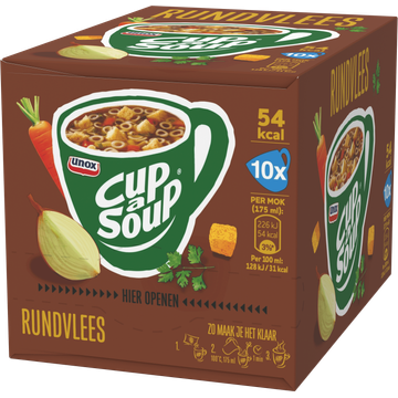 Knorr Cup-a-Soup Rundvlees 10 x 175ml