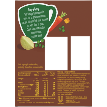 Knorr Cup-a-Soup Rundvlees 10 x 175ml