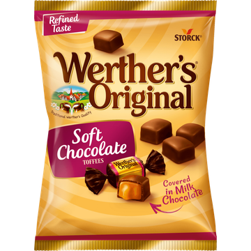 Werther's Original Soft Chocolade Toffee 120g