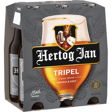 Hertog Jan Tripel Speciaalbier Fles 6 x 30 cl