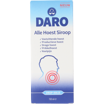 Daro Alle Hoest Siroop 150ml