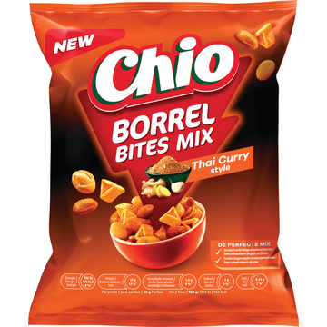 Chio Borrel Bites Mix Thai Curry Style 240 g