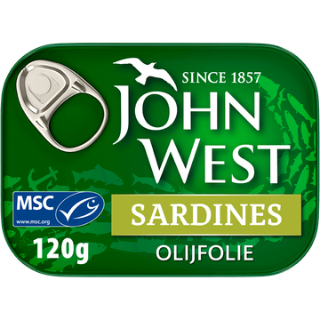 John West Sardines in Olijfolie 120g