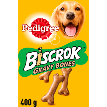 Pedigree Biscrok Gravy Bones - Hondensnacks - 400 g