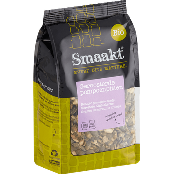 Smaakt Bio Geroosterde Pompoenpitten 250 g