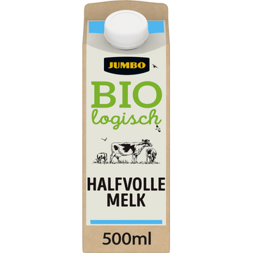 Jumbo Biologisch Halfvolle Melk 500ML