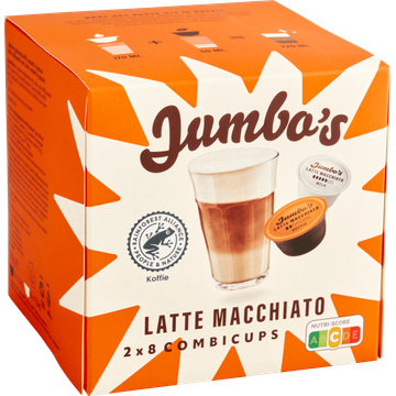 Jumbo's Latte Macchiato Dolce Gusto Koffiecups 16 stuks