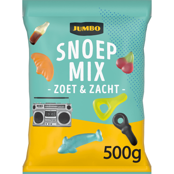 Jumbo Snoep Mix Zoet & Zacht 500 g