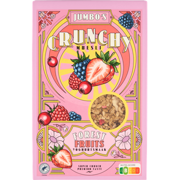 Jumbo's Crunchy Muesli Bosvruchten Yoghurt 375 g